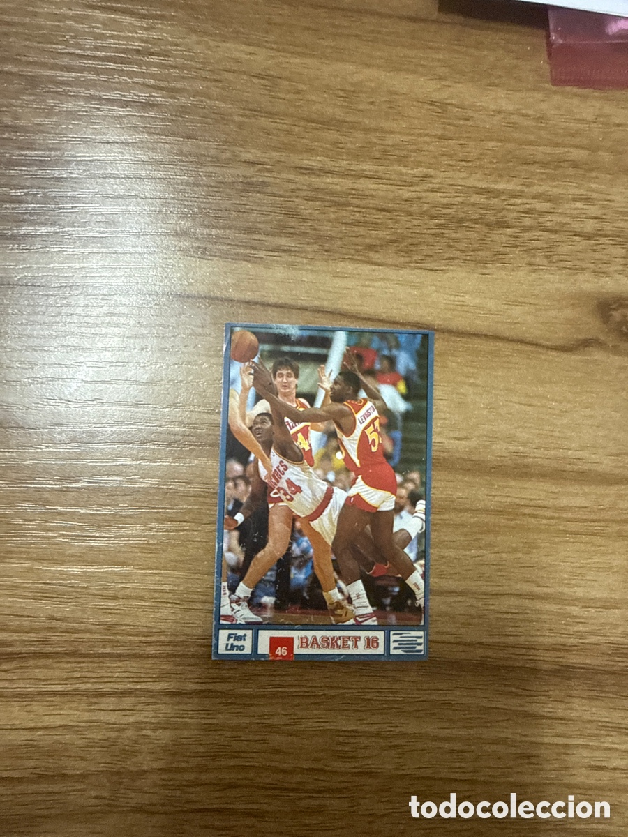 Coleccionismo deportivo: 1988 OLAJUWON N&ordm; 45 BASKET 16 SIN PEGAR