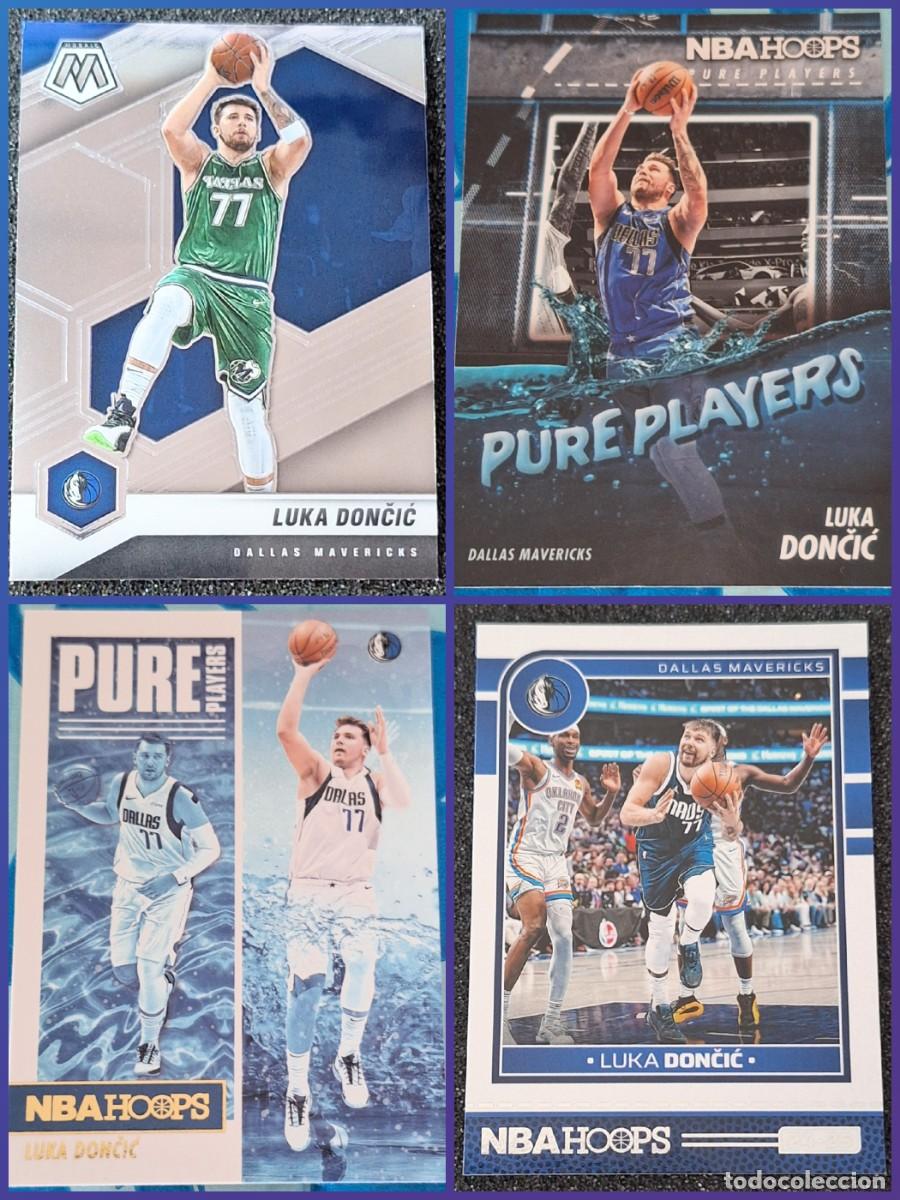 Sammelleidenschaft Sport: Luka Doncic Dallas Mavericks Panini Hoops Mosaic Basketball Pure Players Lot 4