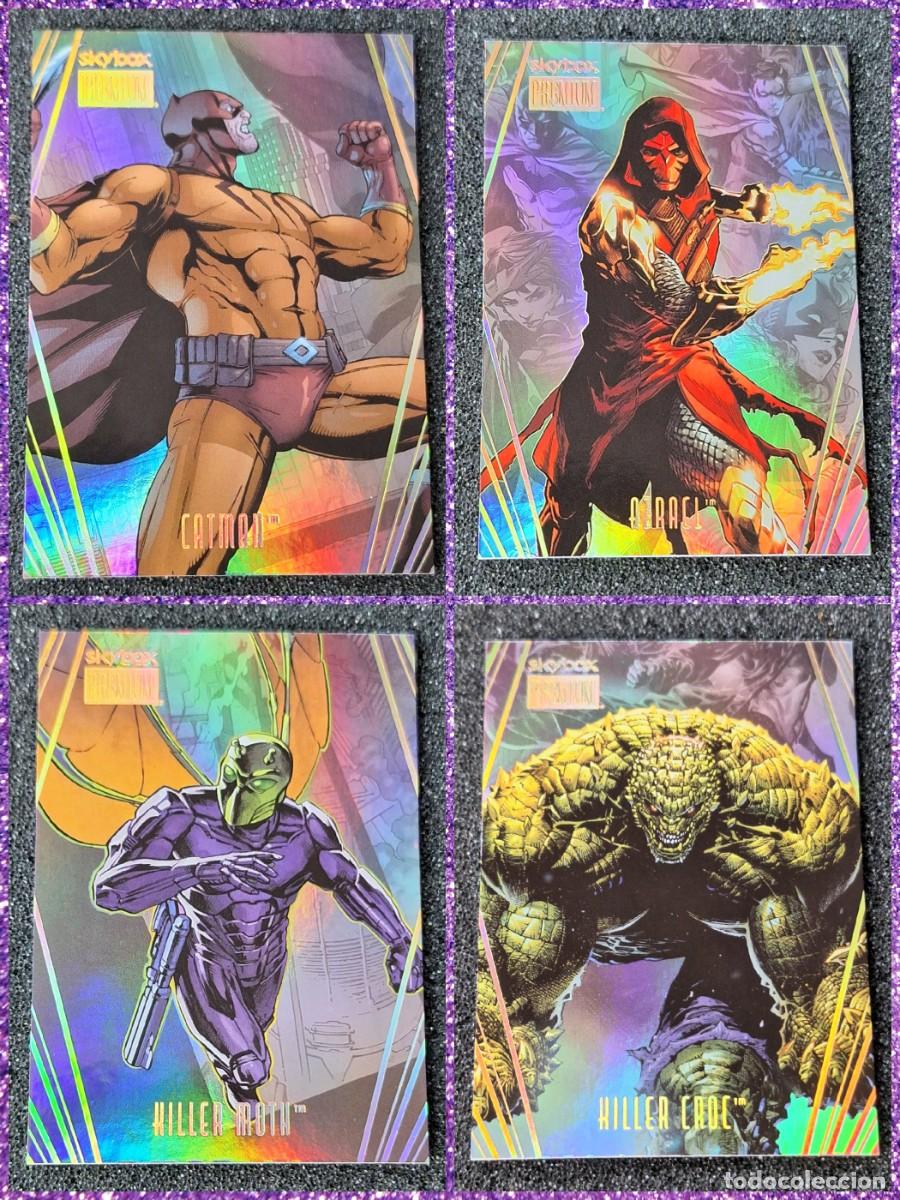 Sammelleidenschaft Sport: Catman Killer Moth Azrael Killer Croc Skybox Metal Universe Batman Premium 2025 Lot 4