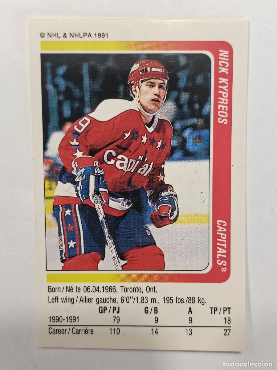 Sammelleidenschaft Sport: #204 NICK KYPREOS (WASHINGTON CAPITALS) HOCKEY HIELO NHL 91/92 PANINI