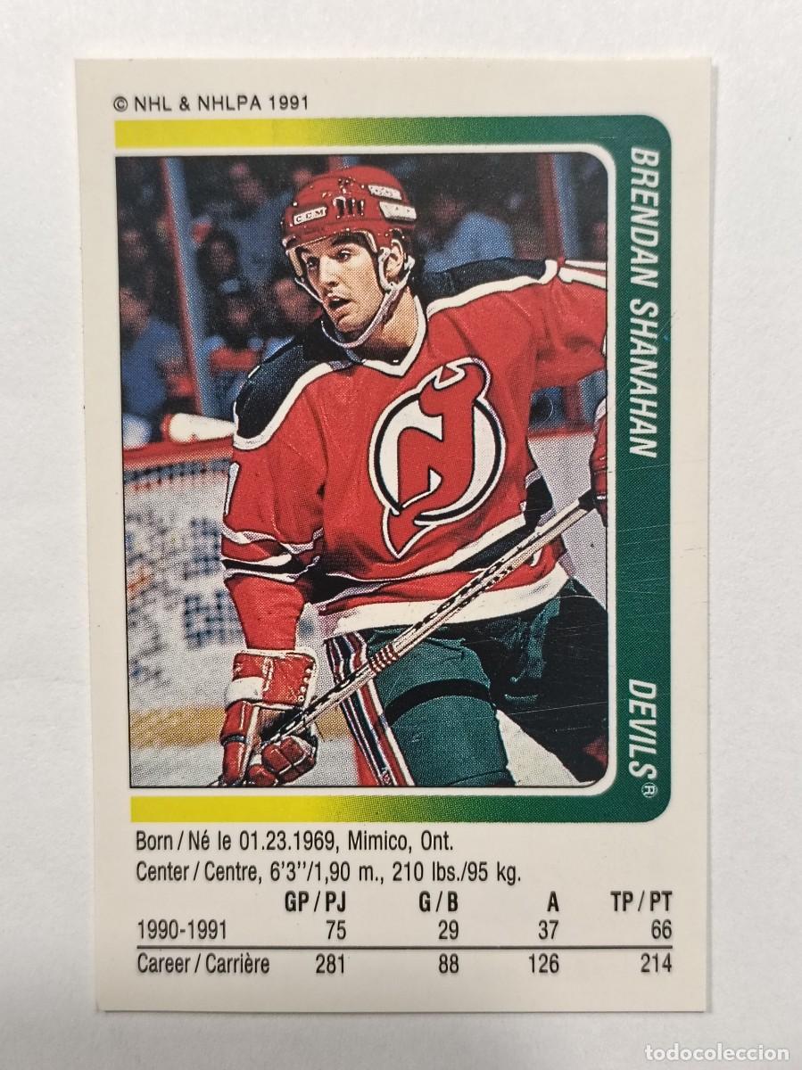 Coleccionismo deportivo: #222 BRENDAN SHANAHAN (NEW JERSEY DEVILS) HOCKEY HIELO NHL 91/92 PANINI