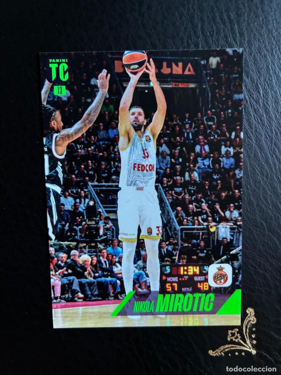 Coleccionismo deportivo: 13 NIKOLA MIROTIC UNICO DISPONIBLE TOP CLASS EUROLEAGUE 2025 2026 25 26 PANINI