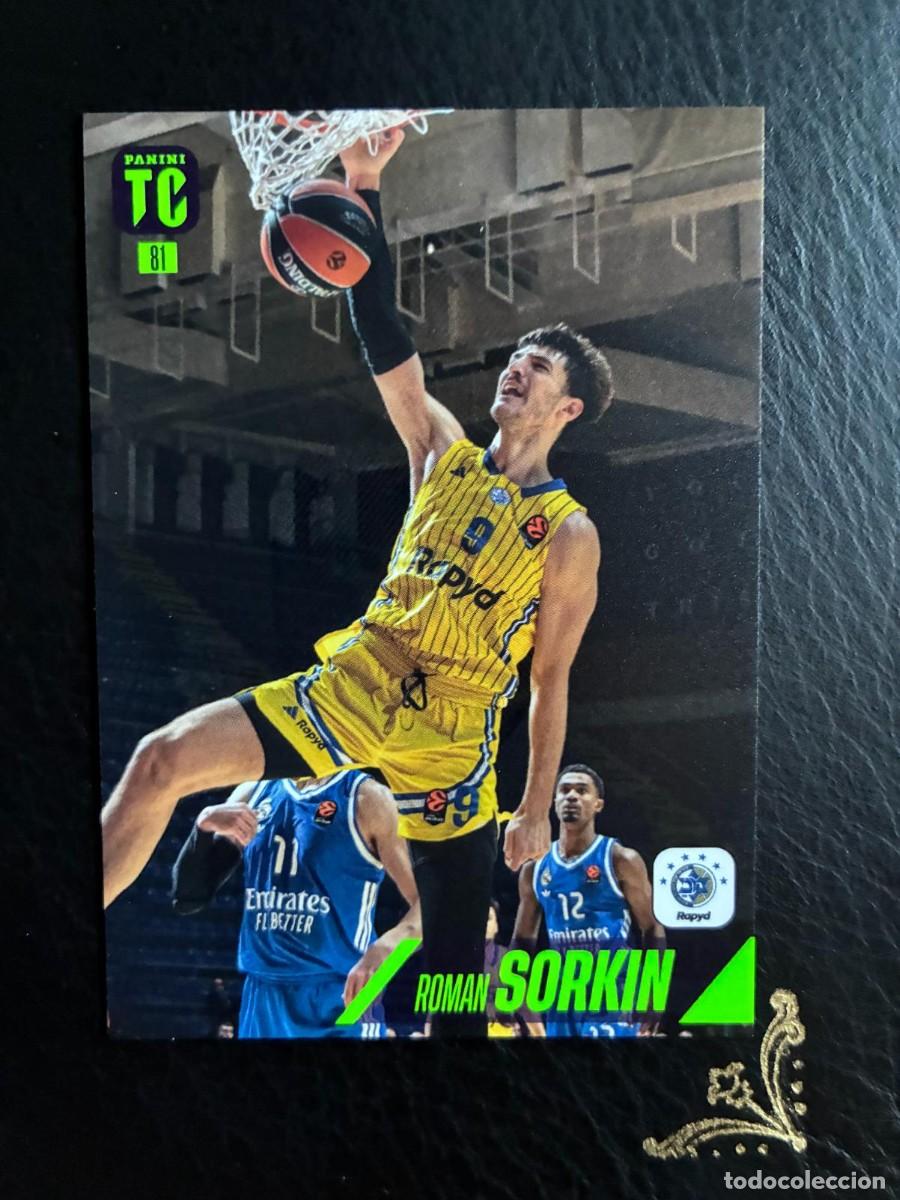 Coleccionismo deportivo: 81 ROMAN SORKIN UNICO DISPONIBLE TOP CLASS EUROLEAGUE 2025 2026 25 26 PANINI