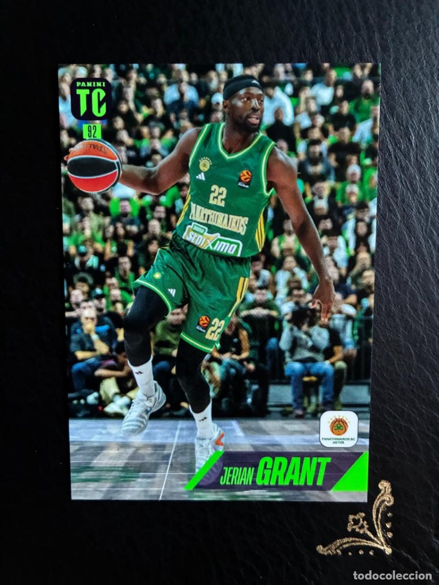 Coleccionismo deportivo: 92 JERIAN GRANT UNICO DISPONIBLE TOP CLASS EUROLEAGUE 2025 2026 25 26 PANINI