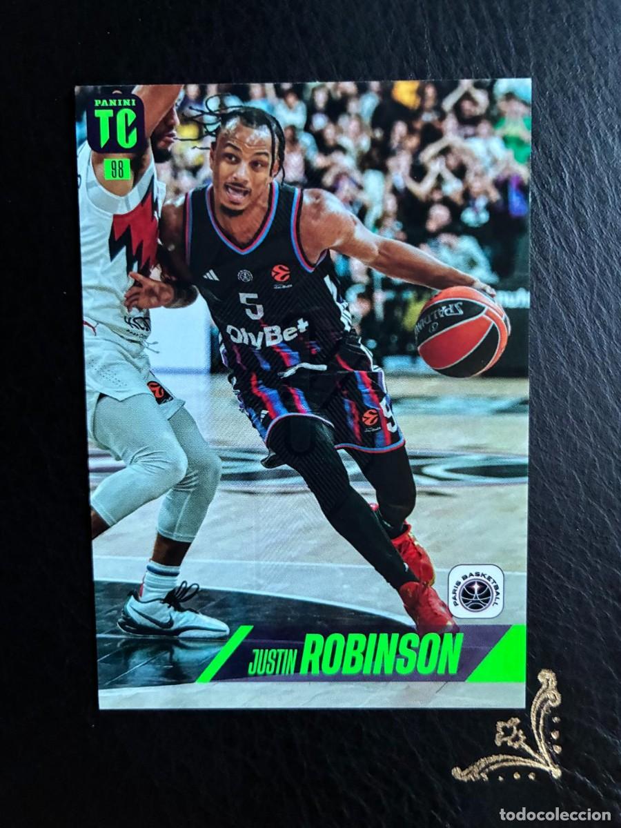 Coleccionismo deportivo: 98 JUSTIN ROBINSON UNICO DISPONIBLE TOP CLASS EUROLEAGUE 2025 2026 25 26 PANINI
