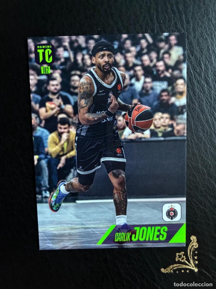 Coleccionismo deportivo: 102 CARLIK JONES UNICO DISPONIBLE TOP CLASS EUROLEAGUE 2025 2026 25 26 PANINI