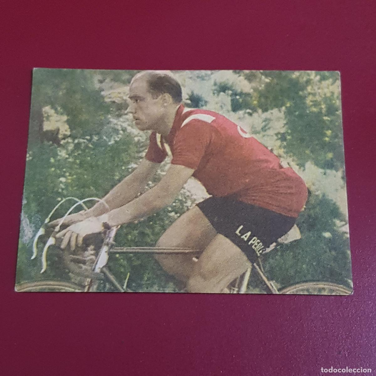 Coleccionismo deportivo: FHER - LA VUELTA CICLISTA A ESPA&Ntilde;A 1956 - 56 - 81 POBLET - NUNCA PEGADO