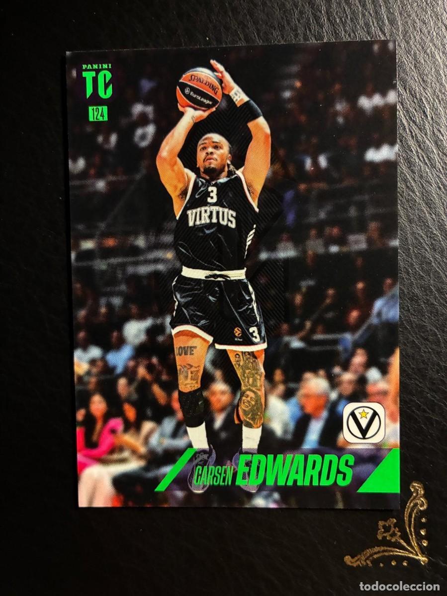 Coleccionismo deportivo: 124 CARSEN EDWARDS UNICO DISPONIBLE TOP CLASS EUROLEAGUE 2025 2026 25 26 PANINI
