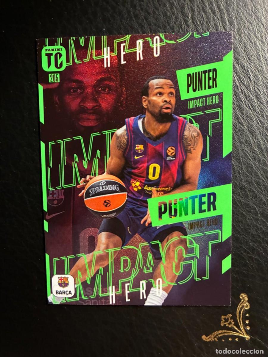 Coleccionismo deportivo: 205 PUNTER BARCELONA IMPACT HERO UNICO DISPONIBLE TOP CLASS EUROLEAGUE 2025 2026 25 26 PANINI