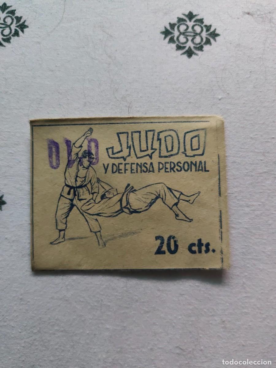 Coleccionismo deportivo: SOBRE CON CROMOS Judo y defensa personal. Exclusivas Triunfo