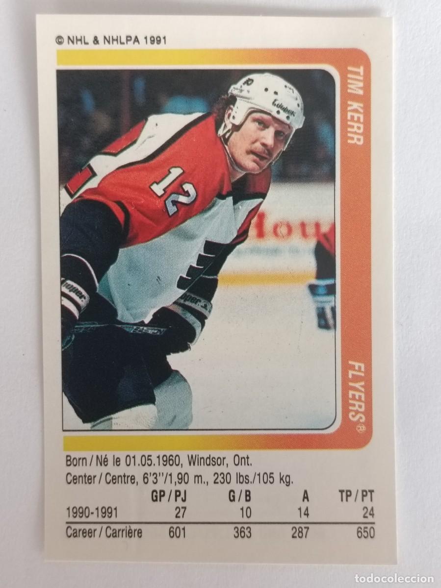 Coleccionismo deportivo: #226 TIM KERR (PHILADELPHIA FLYERS) HOCKEY HIELO NHL 91/92 PANINI