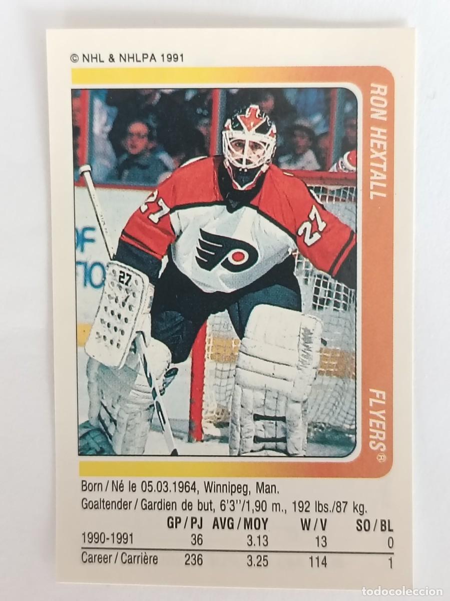 Coleccionismo deportivo: #227 RON HEXTALL (PHILADELPHIA FLYERS) HOCKEY HIELO NHL 91/92 PANINI