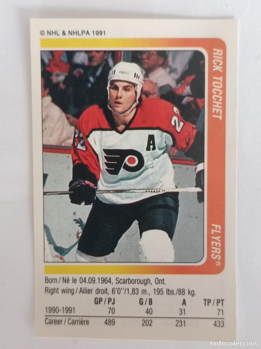 Coleccionismo deportivo: #229 RICK TOCCHET (PHILADELPHIA FLYERS) HOCKEY HIELO NHL 91/92 PANINI