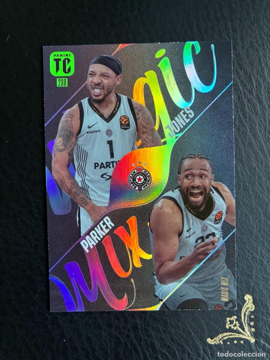 Coleccionismo deportivo: 230 JONES PARKER MAGIC MIX UNICO DISPONIBLE TOP CLASS EUROLEAGUE 2025 2026 25 26 PANINI