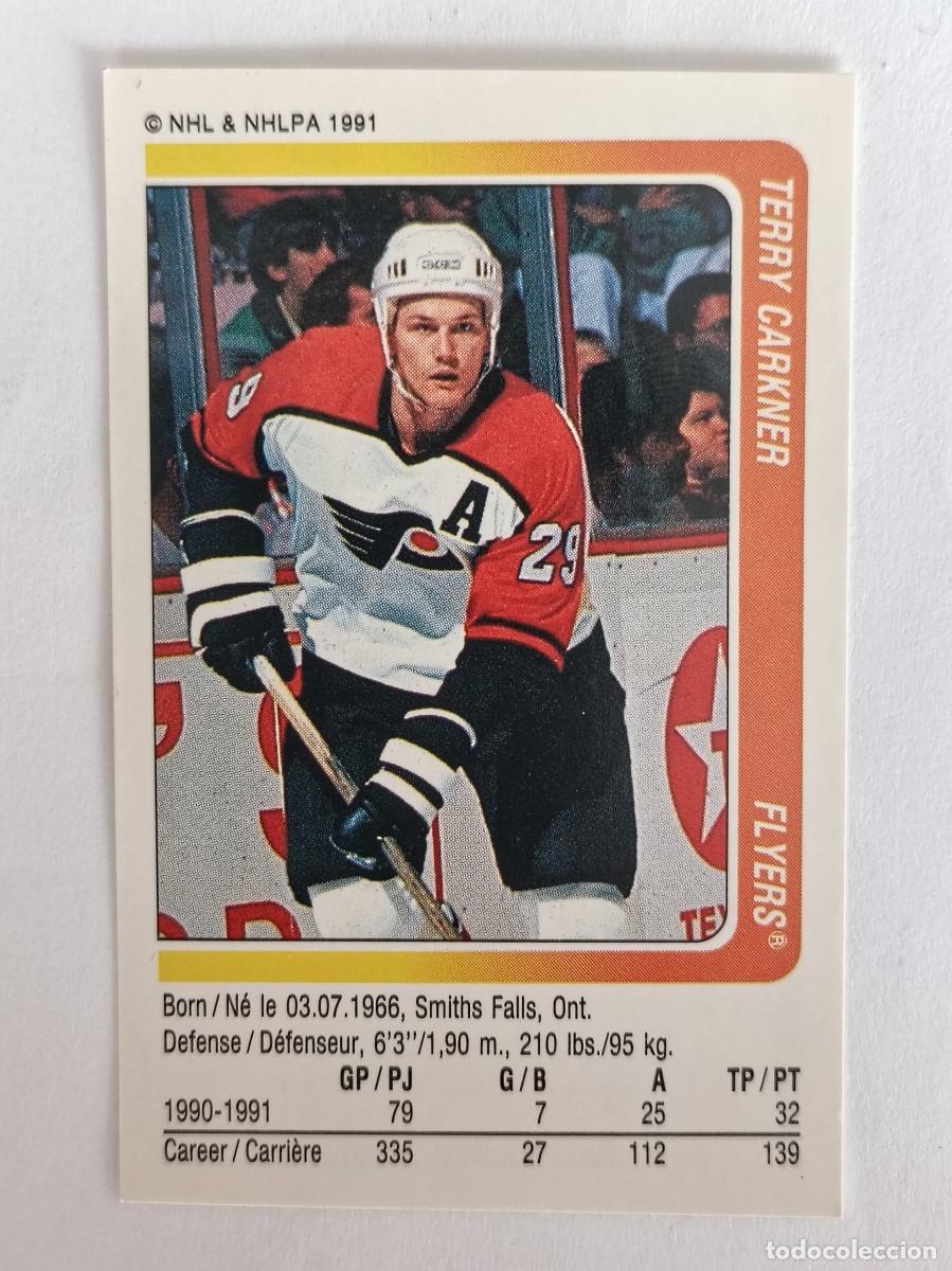 Coleccionismo deportivo: #235 TERRY CARKNER (PHILADELPHIA FLYERS) HOCKEY HIELO NHL 91/92 PANINI