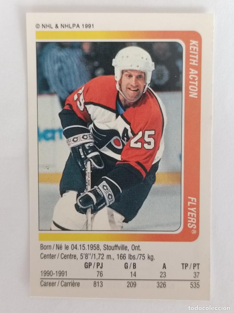 Coleccionismo deportivo: #237 KEITH ACTON (PHILADELPHIA FLYERS) HOCKEY HIELO NHL 91/92 PANINI