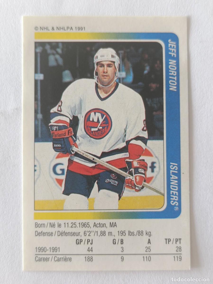 Coleccionismo deportivo: #248 JEFF NORTON (NEW YORK ISLANDERS) HOCKEY HIELO NHL 91/92 PANINI