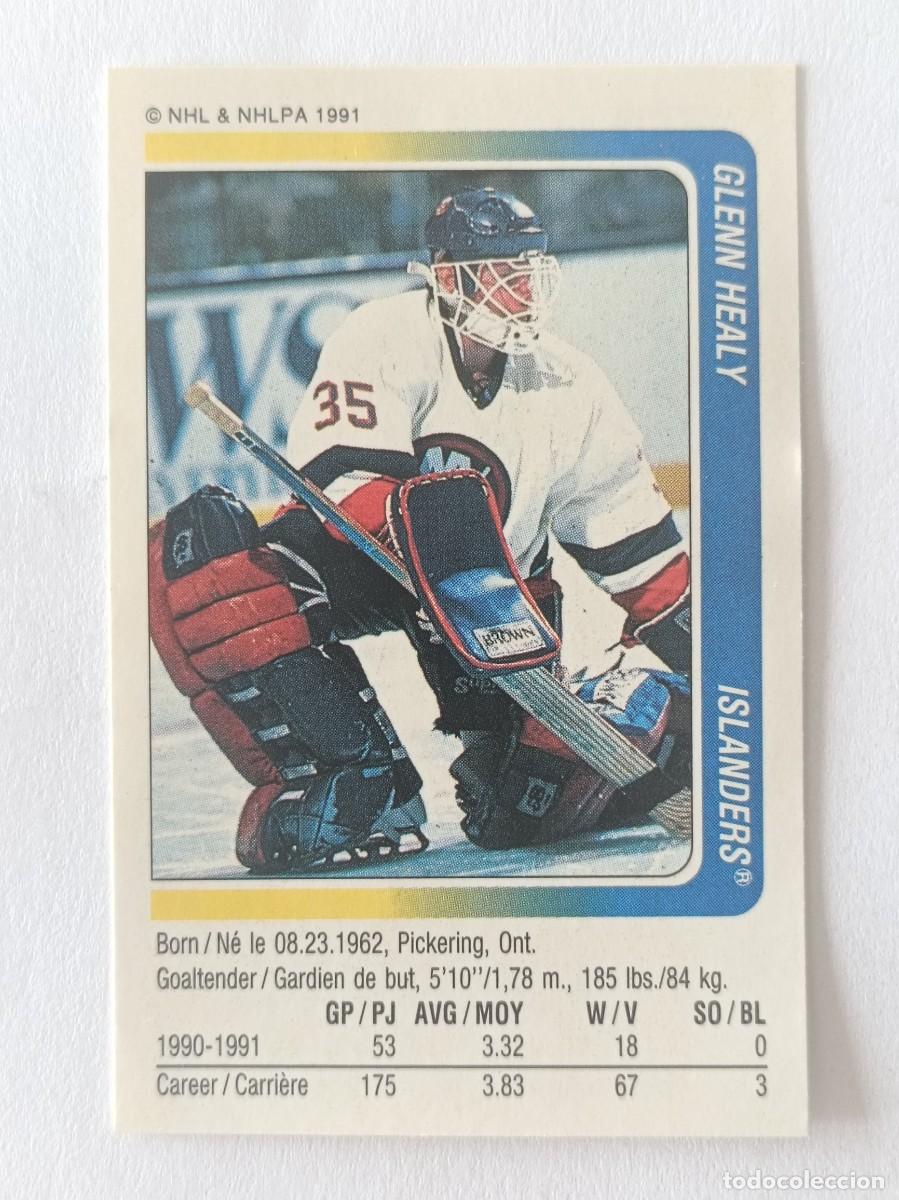 Coleccionismo deportivo: #249 GLENN HEALY (NEW YORK ISLANDERS) HOCKEY HIELO NHL 91/92 PANINI