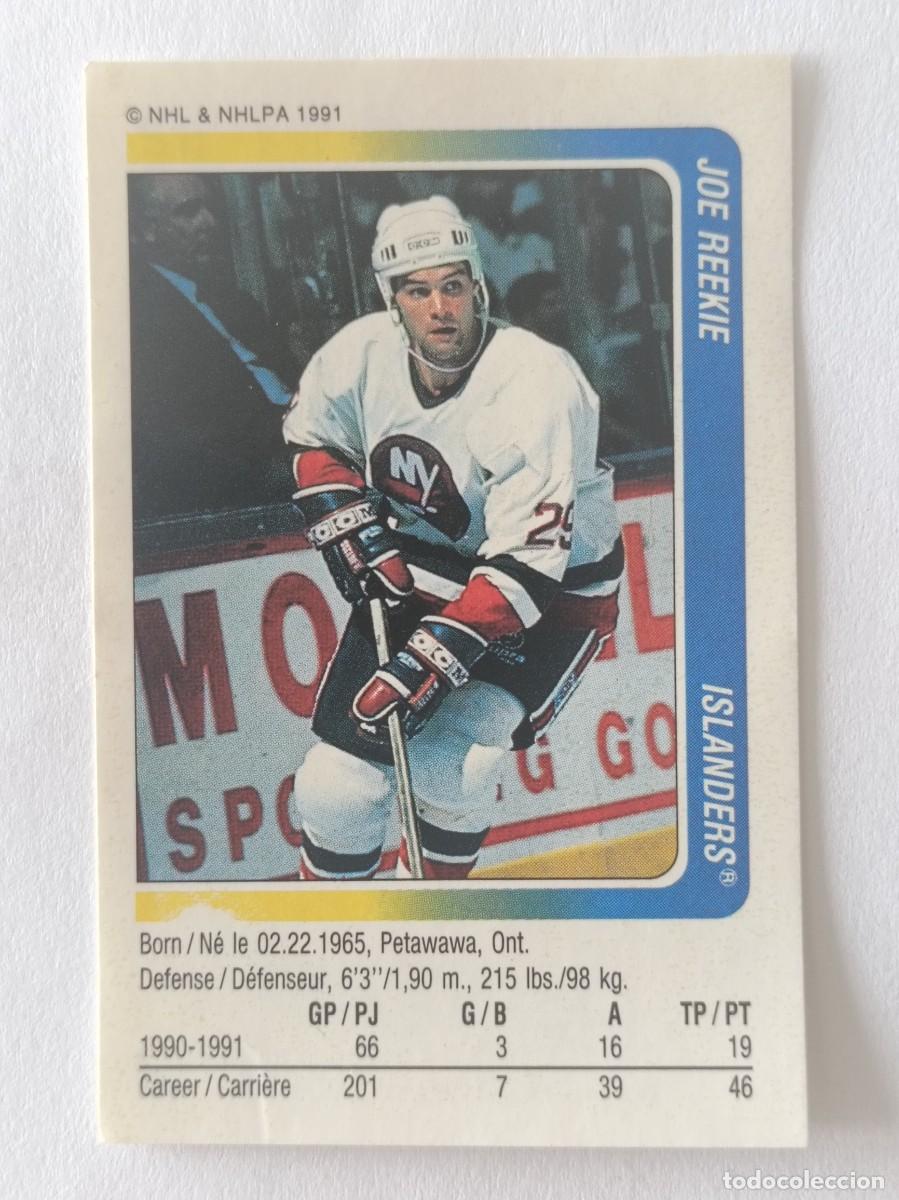 Sammelleidenschaft Sport: #252 JOE REEKIE (NEW YORK ISLANDERS) HOCKEY HIELO NHL 91/92 PANINI