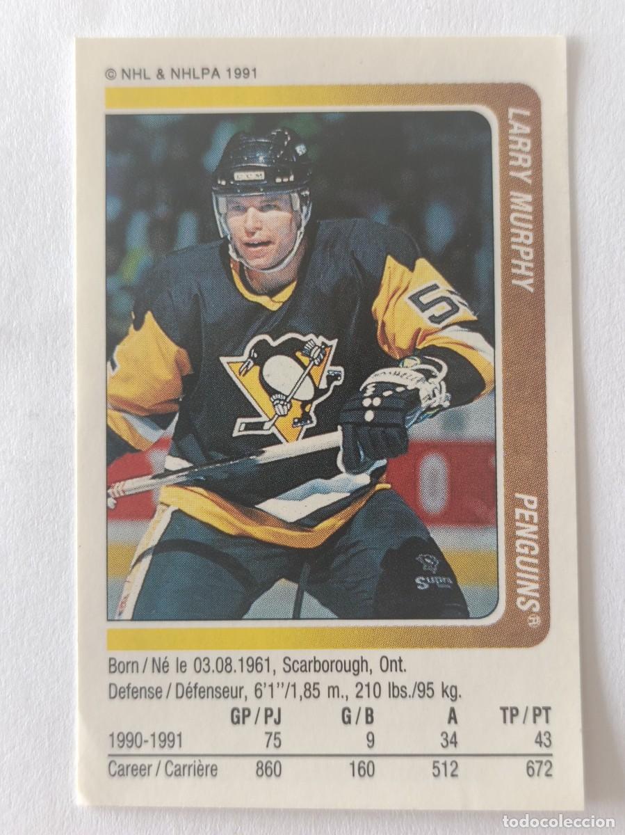 Coleccionismo deportivo: #270 LARRY MURPHY (PITTSBURGH PENGUINS) HOCKEY HIELO NHL 91/92 PANINI