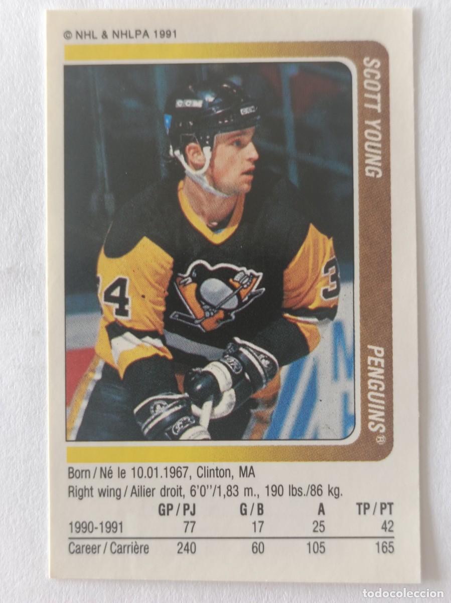 Coleccionismo deportivo: #273 SCOTT YOUNG (PITTSBURGH PENGUINS) HOCKEY HIELO NHL 91/92 PANINI