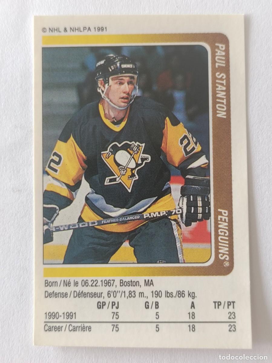 Coleccionismo deportivo: #274 PAUL STANTON (PITTSBURGH PENGUINS) HOCKEY HIELO NHL 91/92 PANINI