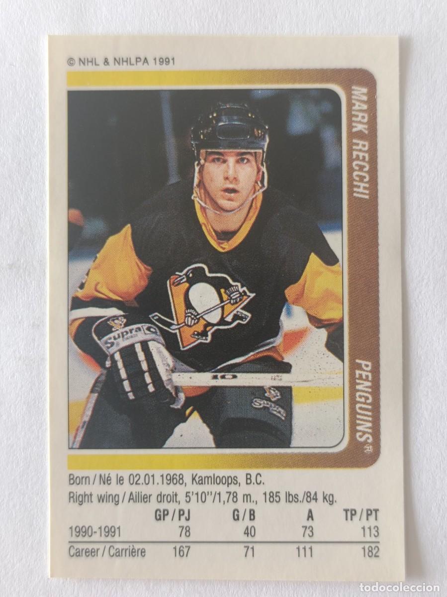 Coleccionismo deportivo: #280 MARK RECCHI (PITTSBURGH PENGUINS) HOCKEY HIELO NHL 91/92 PANINI