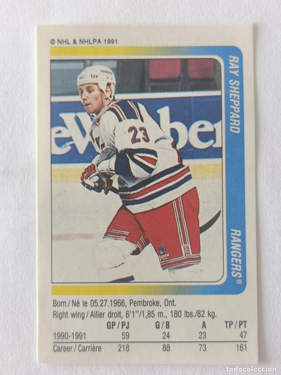 Coleccionismo deportivo: #286 RAY SHEPPARD (NEW YORK RANGERS) HOCKEY HIELO NHL 91/92 PANINI