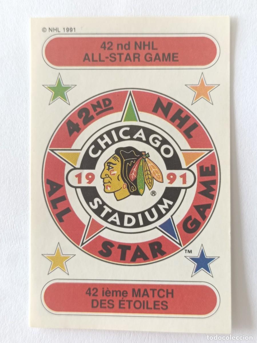Coleccionismo deportivo: #326 LOGO (NHL ALL STARS) HOCKEY HIELO NHL 91/92 PANINI