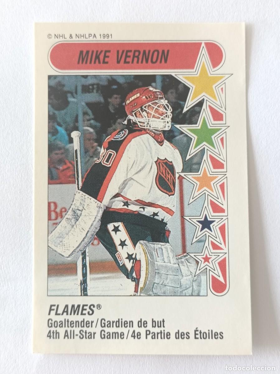 Coleccionismo deportivo: #328 MIKE VERNON (NHL ALL STARS) HOCKEY HIELO NHL 91/92 PANINI