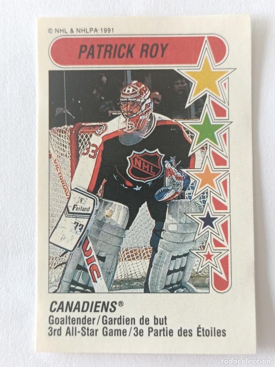 Coleccionismo deportivo: #333 PATRICK ROY (NHL ALL STARS) HOCKEY HIELO NHL 91/92 PANINI