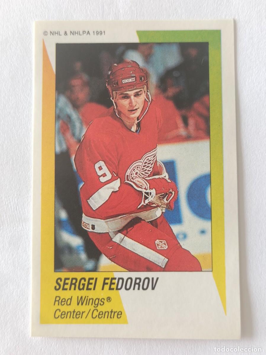 Coleccionismo deportivo: #340 SERGEI FEDOROV (TOP NHL ROOKIES) HOCKEY HIELO NHL 91/92 PANINI