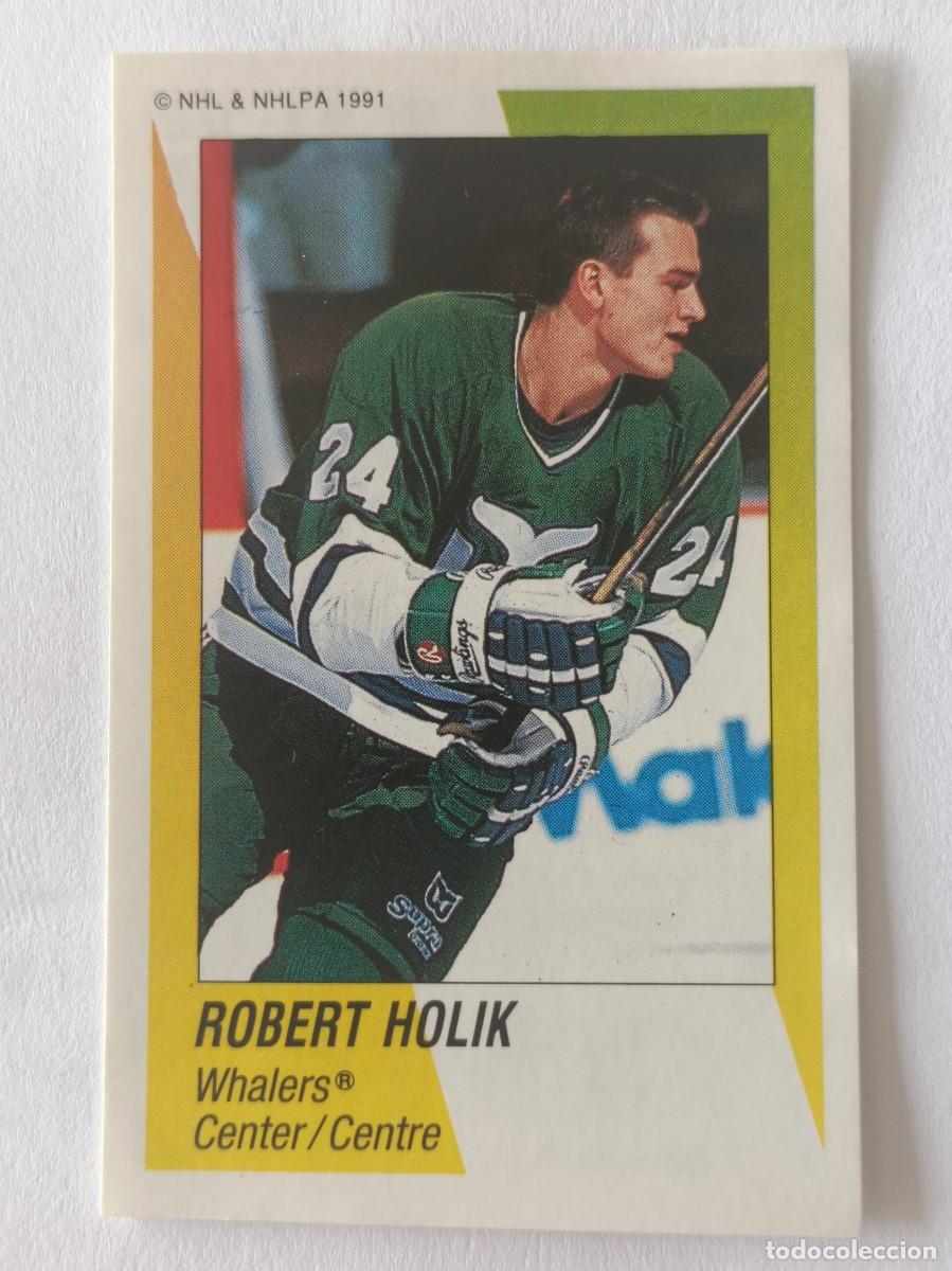 Coleccionismo deportivo: #342 ROBERT HOLIK (TOP NHL ROOKIES) HOCKEY HIELO NHL 91/92 PANINI