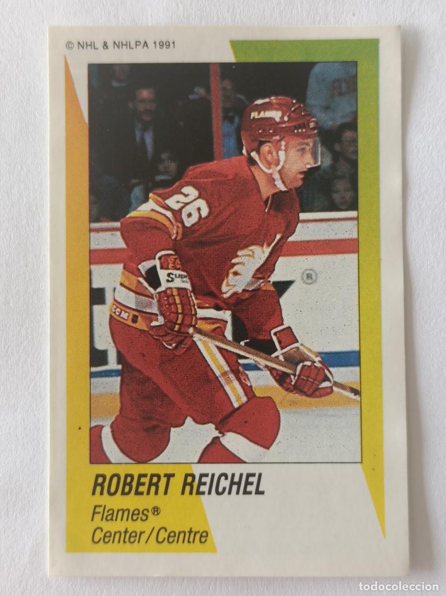 Coleccionismo deportivo: #343 ROBERT REICHEL (TOP NHL ROOKIES) HOCKEY HIELO NHL 91/92 PANINI