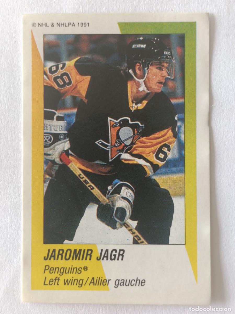 Coleccionismo deportivo: #344 JAROMIR JAGR (TOP NHL ROOKIES) HOCKEY HIELO NHL 91/92 PANINI