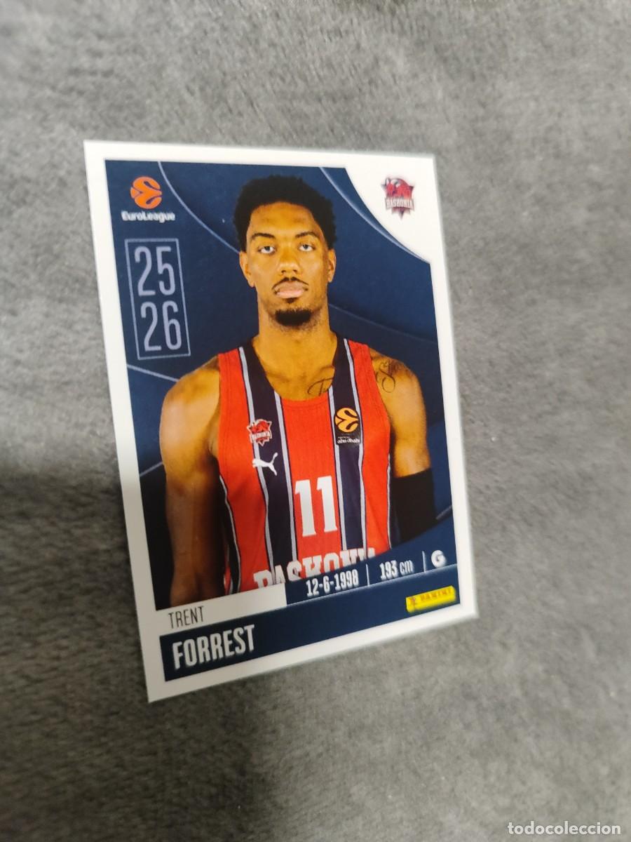 Coleccionismo deportivo: 85 TRENT FORREST EUROLEAGUE 2025 2026 BASKONIA VITORIA PANINI EUROLIGA 25 26 BALONCESTO