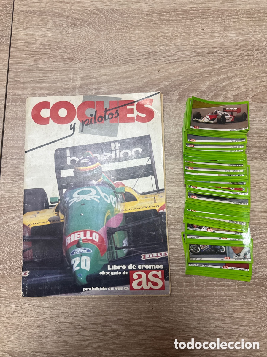 Coleccionismo deportivo: 1987 AYRTON SENNA ALAIN PROST NELSON PIQUET COLECCION COMPLETA SIN PEGAR AS