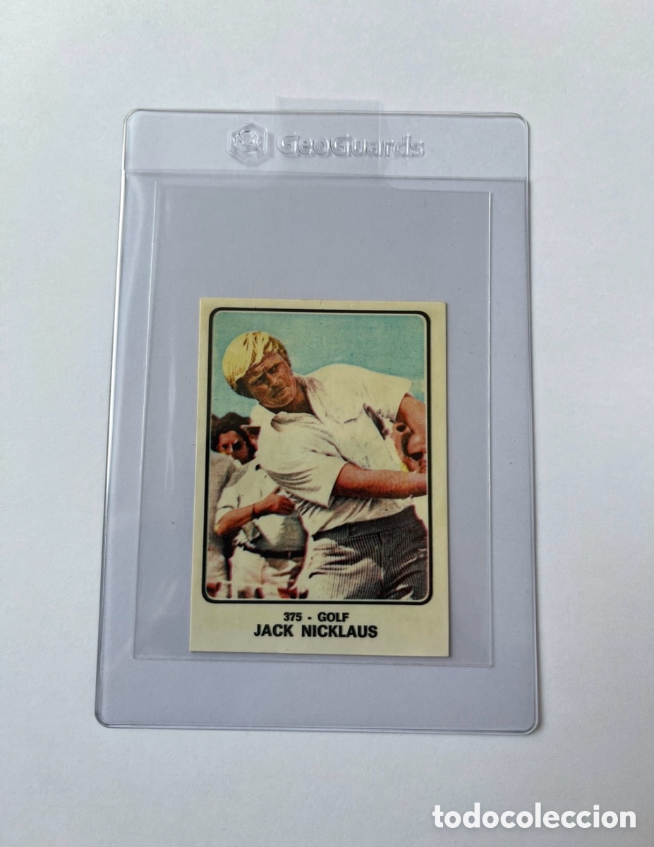 Coleccionismo deportivo: 1973 JACK NICKLAUS N&ordm; 375 PANINI CAMPIONI DELLO SPORT