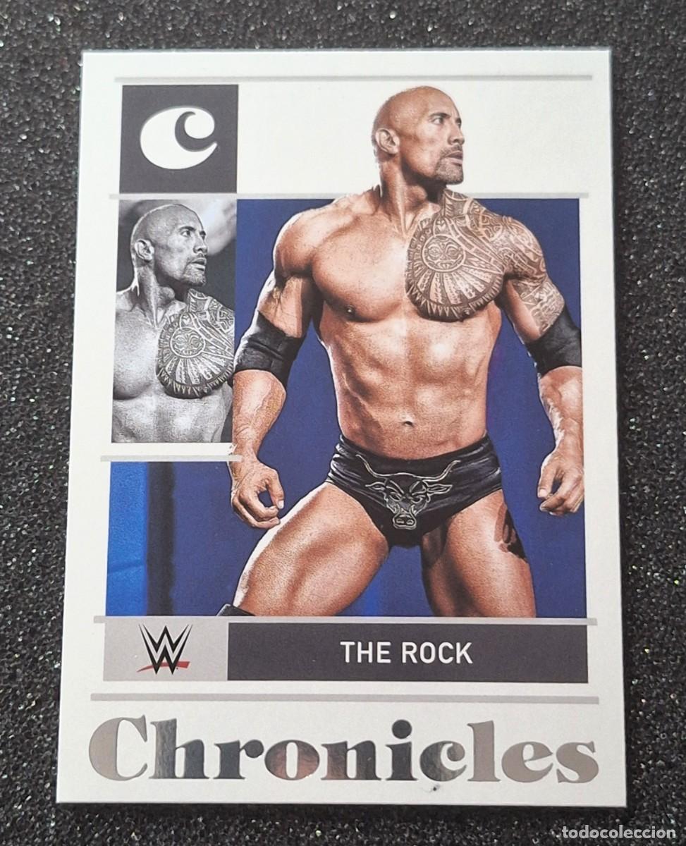Coleccionismo deportivo: The Rock Dwayne Johnson Panini Chronicles WWE #83 Legends