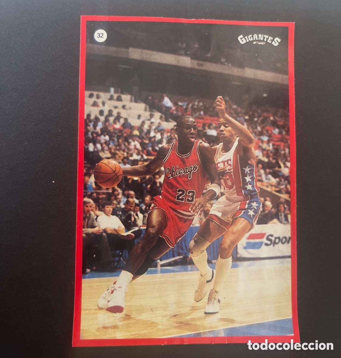 Coleccionismo deportivo: 1987 MICHAEL JORDAN N&ordm; 32 GIGANTES NBA SIN PEGAR