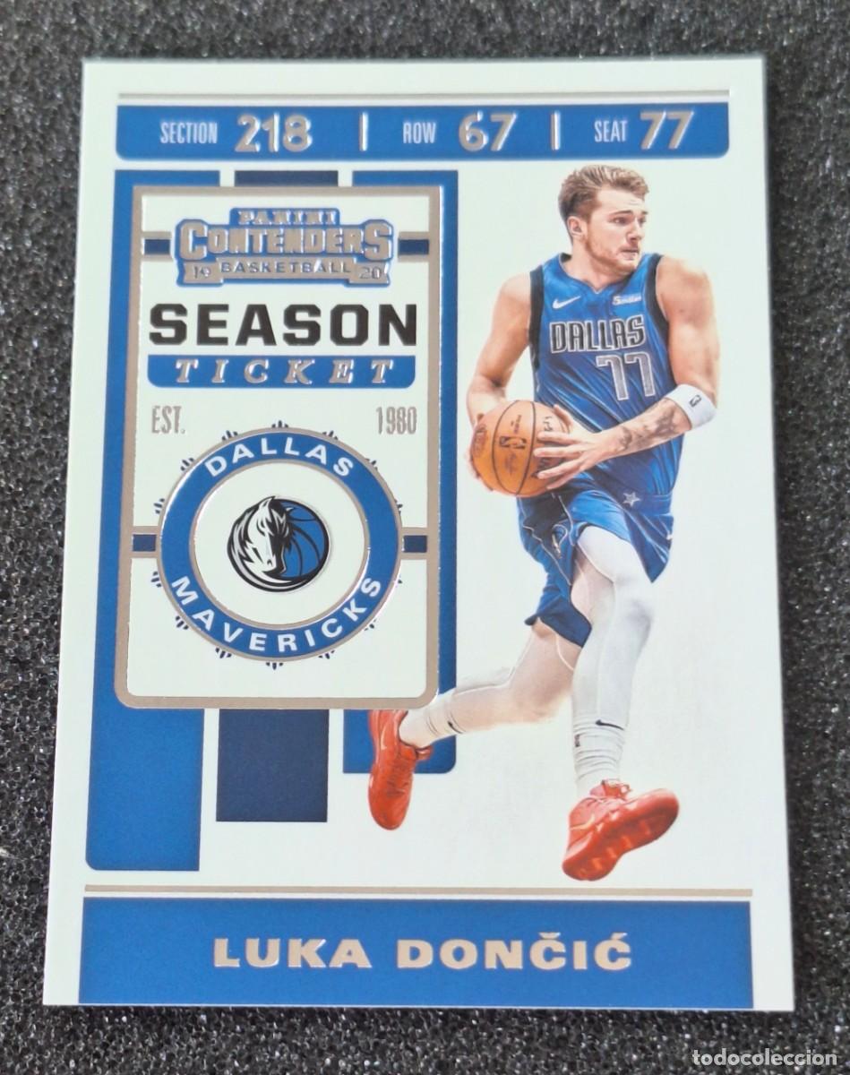 Coleccionismo deportivo: Luka Doncic Dallas Mavericks Panini Contenders Basketball #73