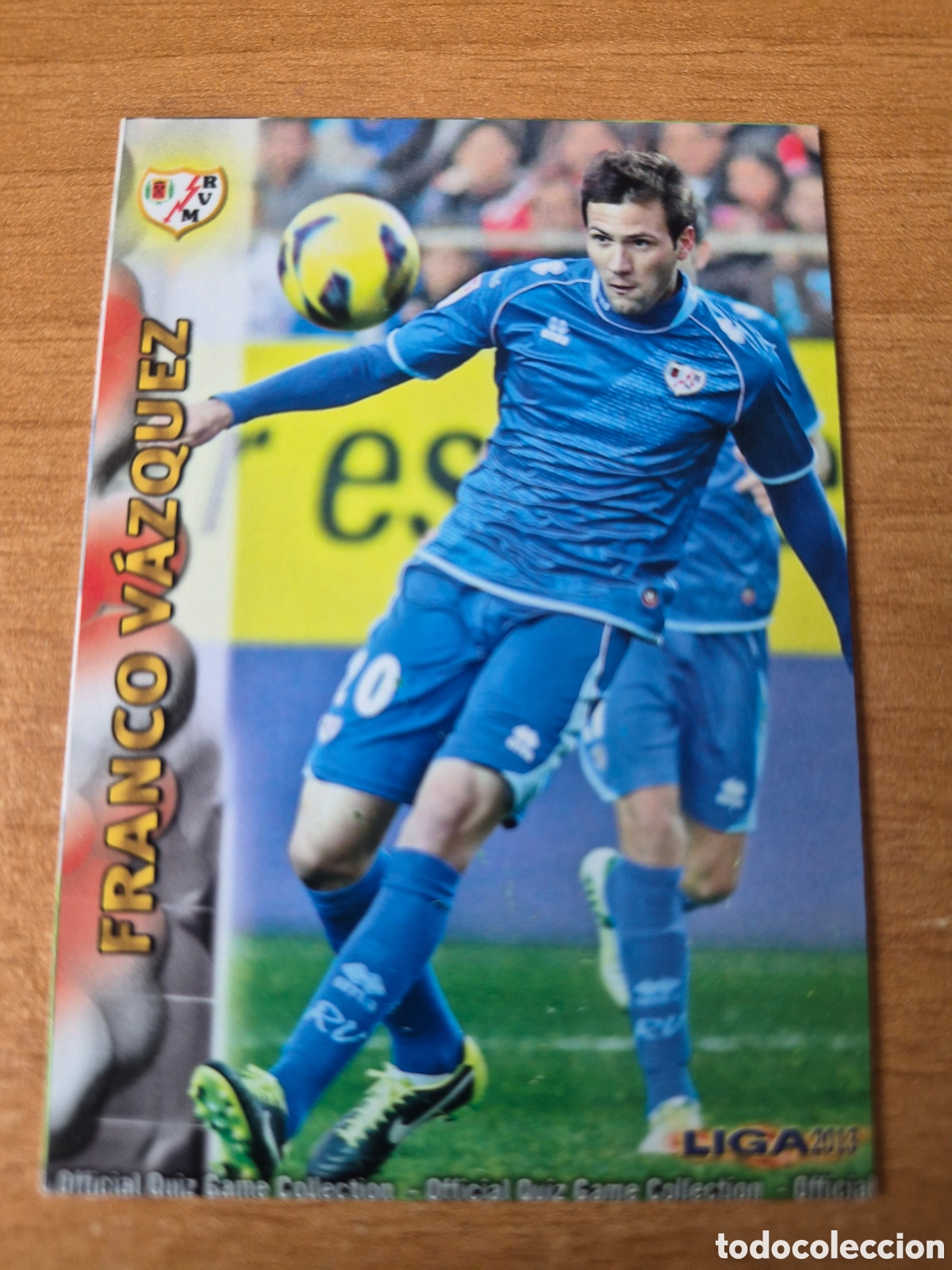 Coleccionismo deportivo: 1288 FRANCO RAYO VALLECANO MUNDICROMO 2012 2013