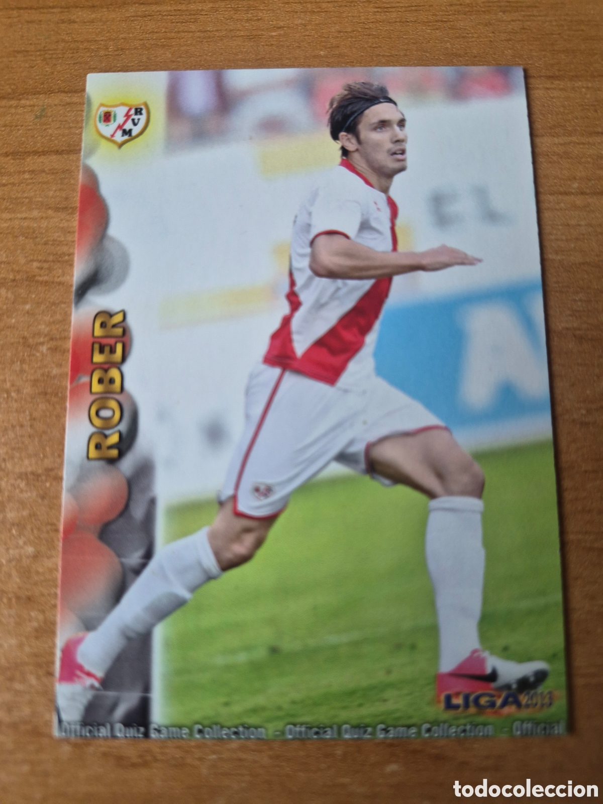 Coleccionismo deportivo: 1287 ROBER RAYO VALLECANO MUNDICROMO 2012 2013