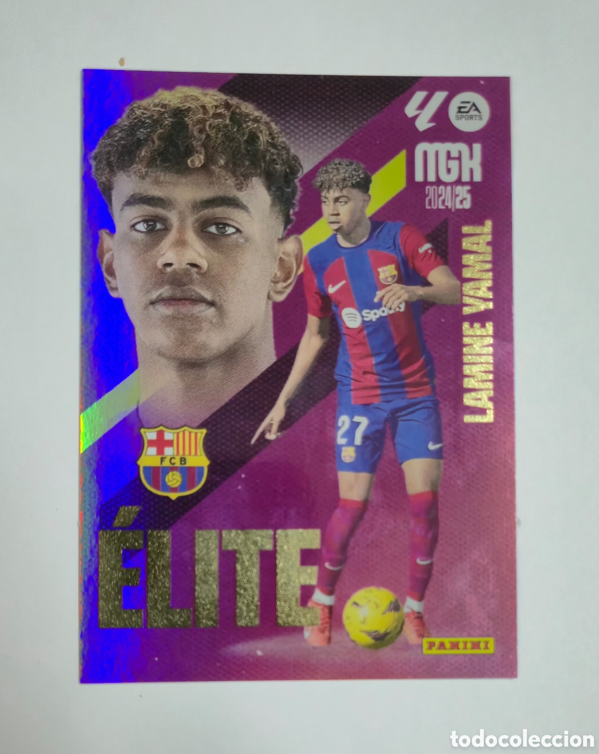 Coleccionismo deportivo: Lamine yamal elite 24 25 megactacks MGK