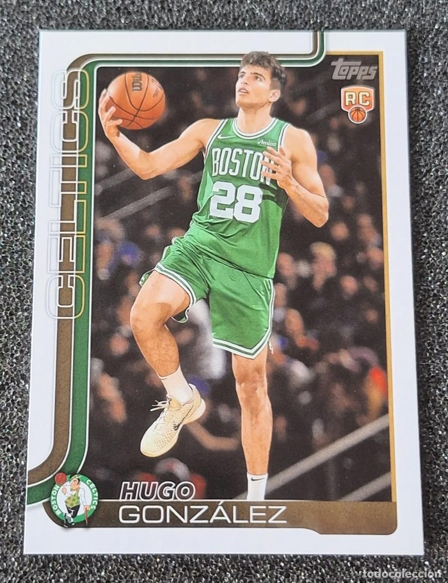 Coleccionismo deportivo: Hugo Gonzalez Boston Celtics Topps Basketball 2025-26 Rookie Rc