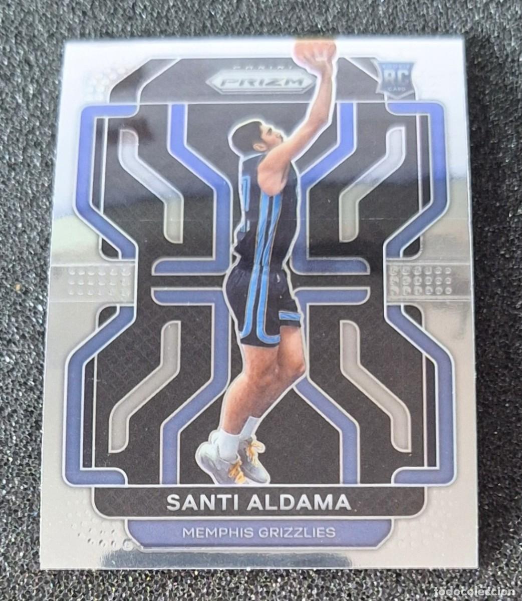 Coleccionismo deportivo: Santi Aldama Memphis Grizzlies Panini Prizm Basketball 2021-22 Rookie RC