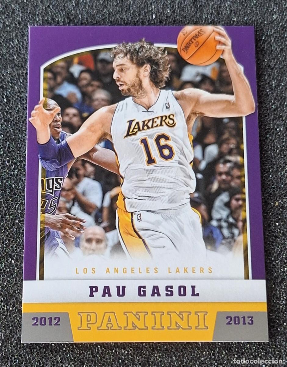 Coleccionismo deportivo: Pau Gasol Los Angeles Lakers Panini Basketball 2012-13 #133