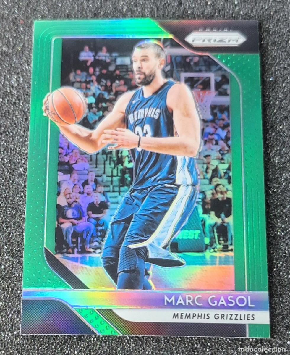 Coleccionismo deportivo: Marc Gasol Memphis Grizzlies Panini Prizm Basketball 2018-19 Green
