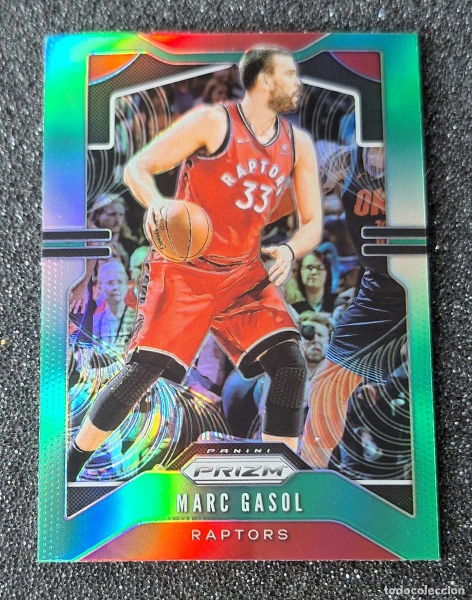 Coleccionismo deportivo: Marc Gasol Toronto Raptors Panini Prizm Basketball 2019-20 Green