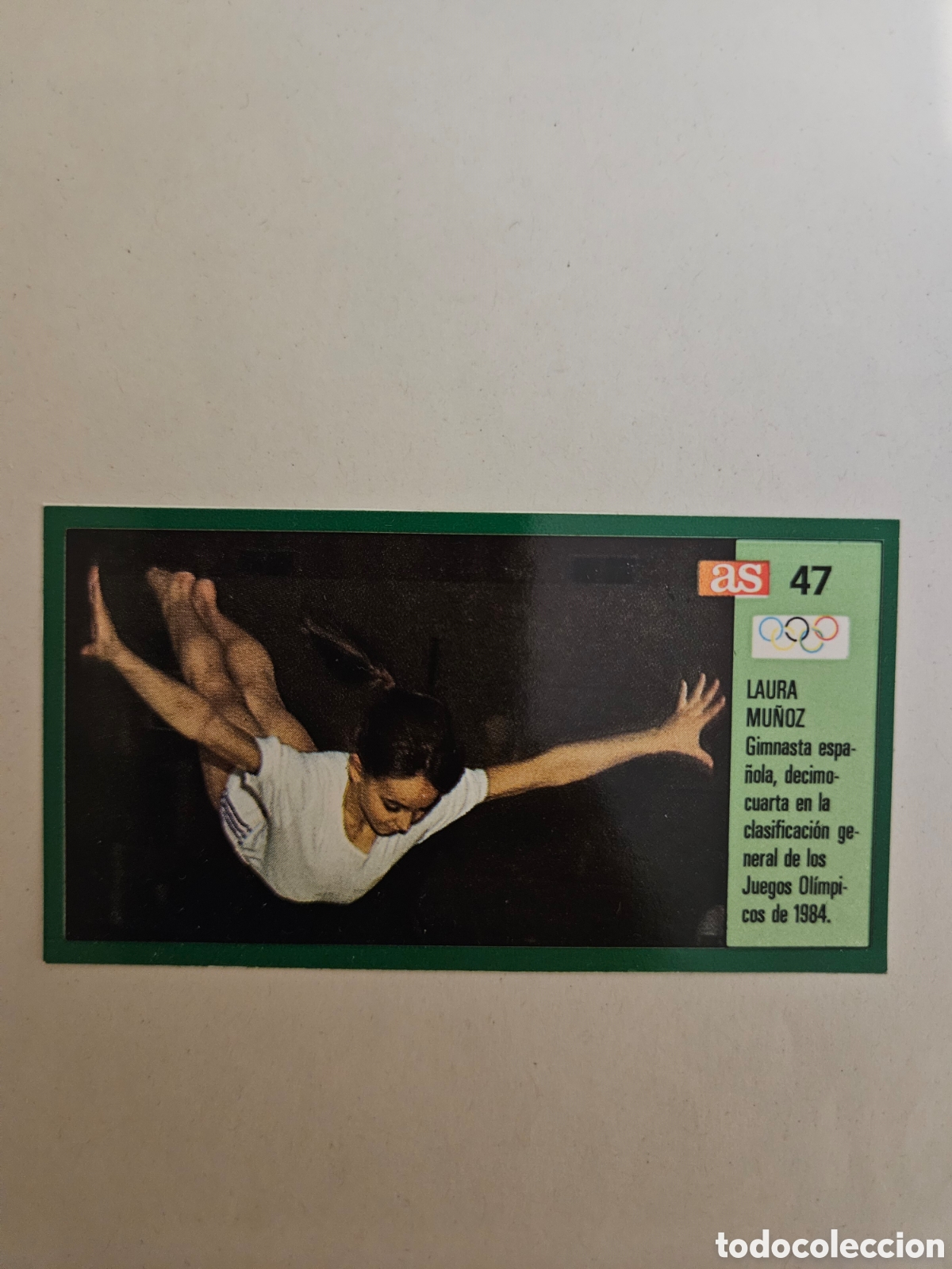 Coleccionismo deportivo: LAURA MU&Ntilde;OZ AS JUEGOS OLIMPICOS SEUL 88 CROMOS 1988 - SIN PEGAR - 47